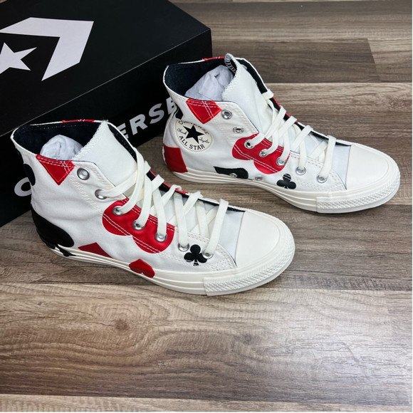 Converse Chuck Taylor All Star Hight Deck of Hearts - Picture 4 of 6